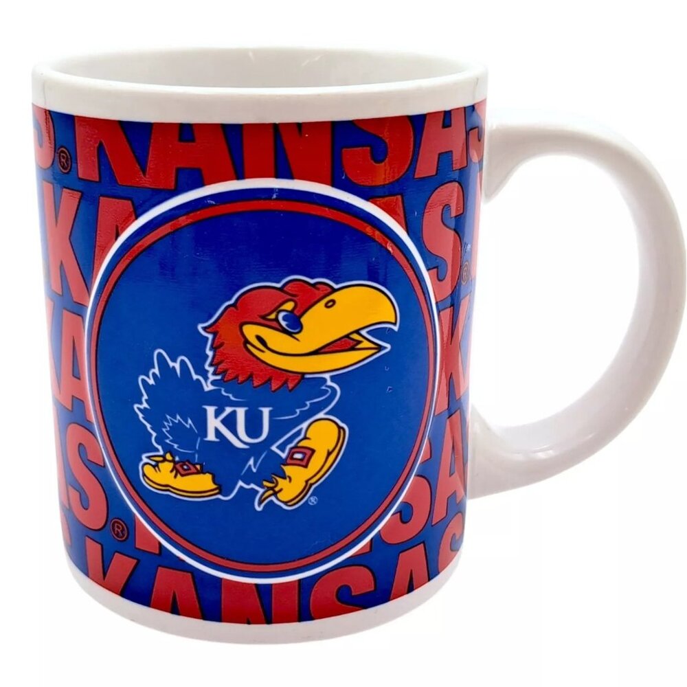 Kansas University KU Jayhawks Coffee Mug Collegiate Boelter Brands 2015